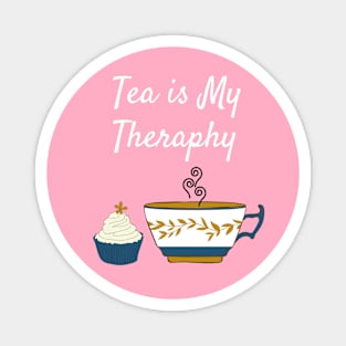 Tea is My Therapy Magnet